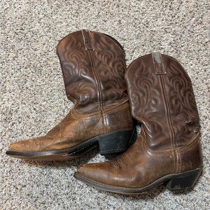 Laredo Dark Brown Leather Boots